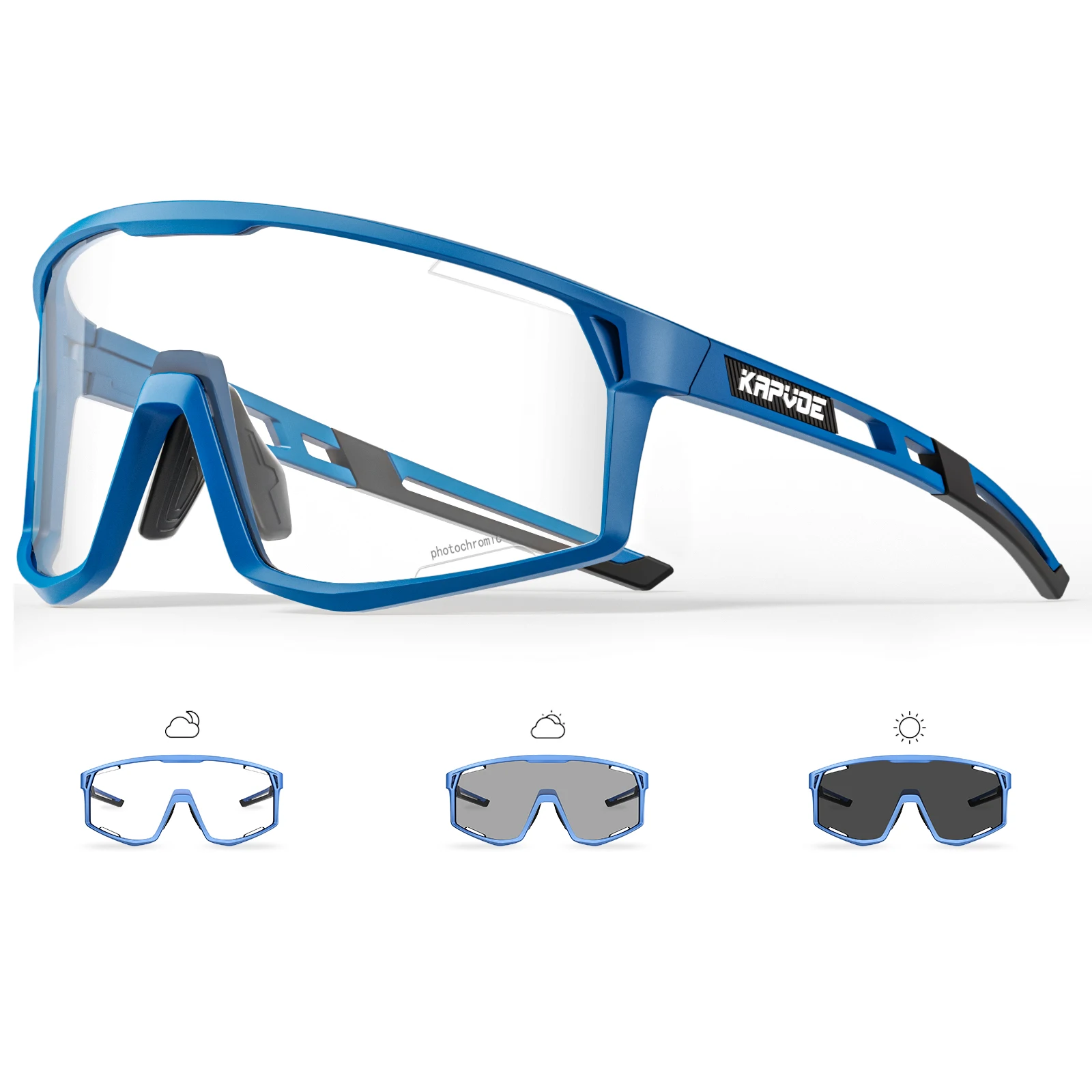 KAPVOE Photochromic Cycling Glasses 4