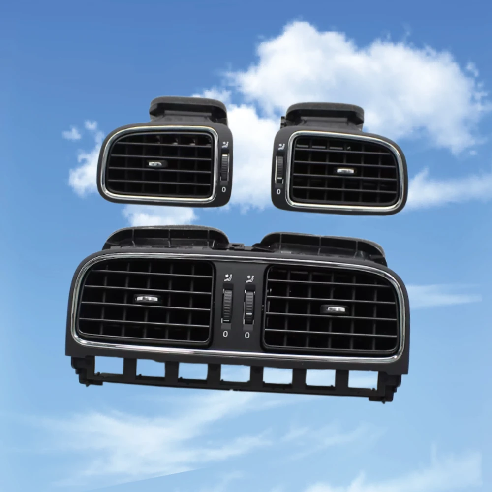 

For Polo Car Front Central Dash Left Right Middle Air Conditioner AC Vent Grille Assembly For VW 2011-2018 6R0819703 6R0819704