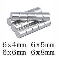 6x6 mm  Round Strong Magnets 6mm x 4mm For Home Refrigerator,Office,DIY 6x8mm  6*5 mm electro magnetics