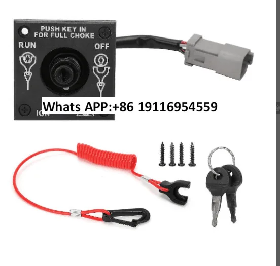 

1 шт. подвесной переключатель зажигания, панель ключа 176408, морской ключ запуска BRP