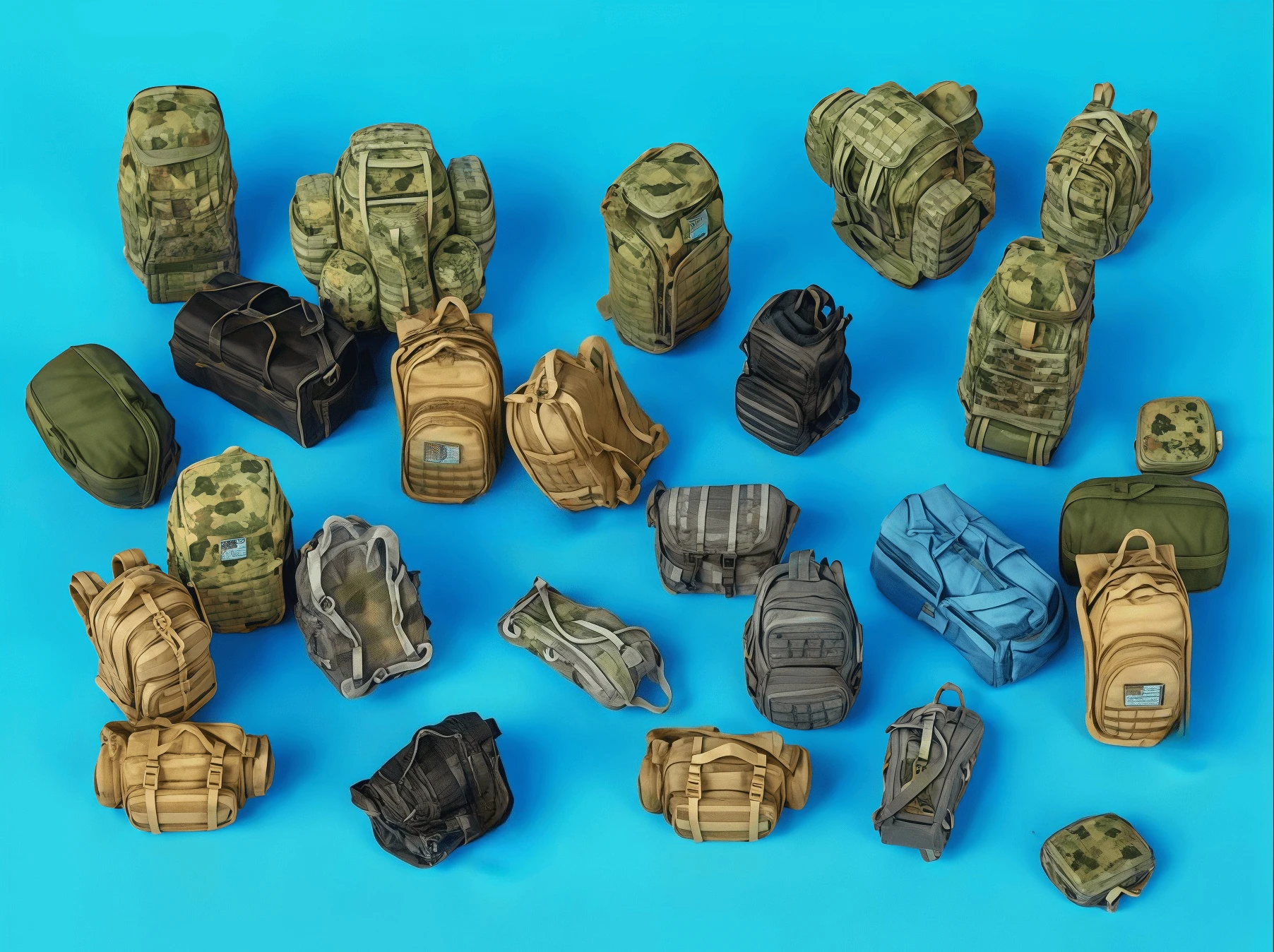 

1: 35 Casting Resin Model Assembly Kit GK, Scene Creation Stacking Package, Unpainted