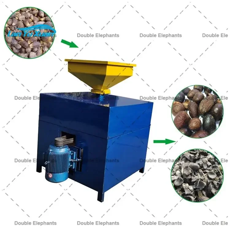 0.5T/H 1T/H palm kernel cracker,palm kernel shell separator machine,palm kernel oil extraction machine