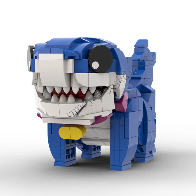 306 PCS MOC Creative Customize Shark Robot Modular Building Block Model Educational DIY Assembly Toy For Children Christmas Gift