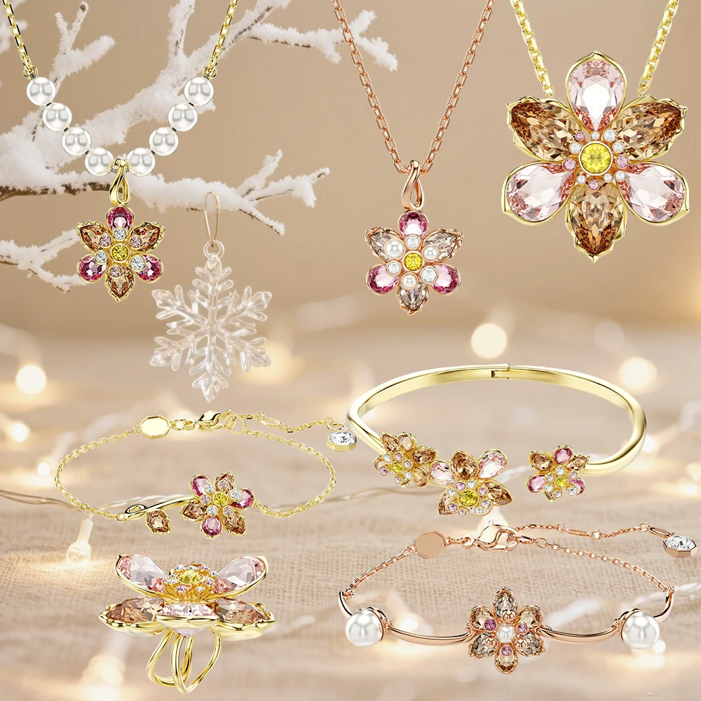 

2025 New Christmas Decorations Christmas Pendant Pendant SW Flower Color Set Style