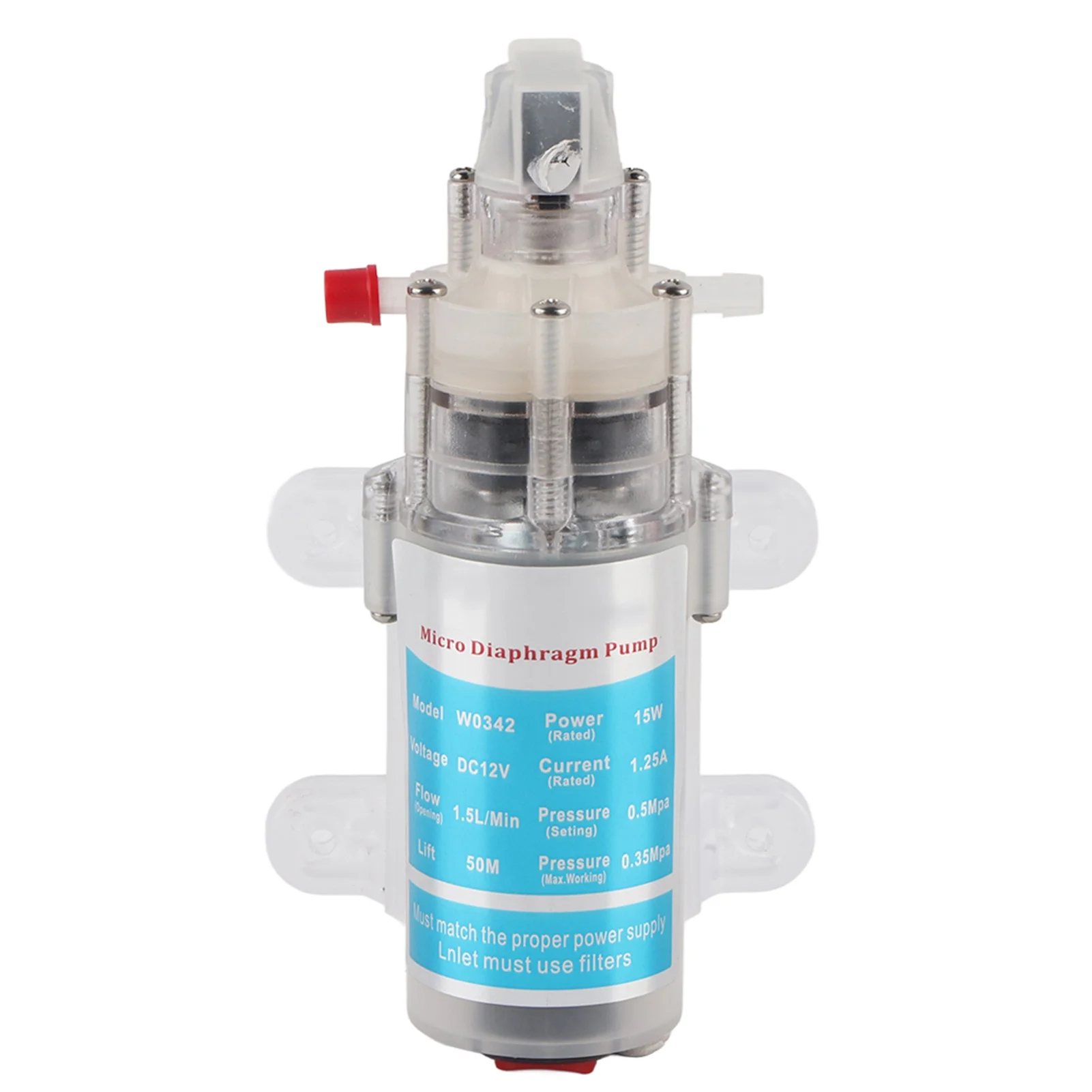 12v-15w-mute-food-grade-water-pump-self-priming-dc-micro-diaphragm-pump