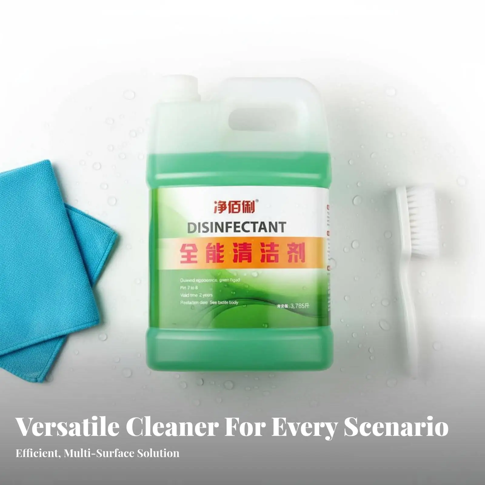 Gentle Yet Powerful Multi Surface Cleaning Liquid for Kitchen Bathroom Glass Tile Floor Daily Use