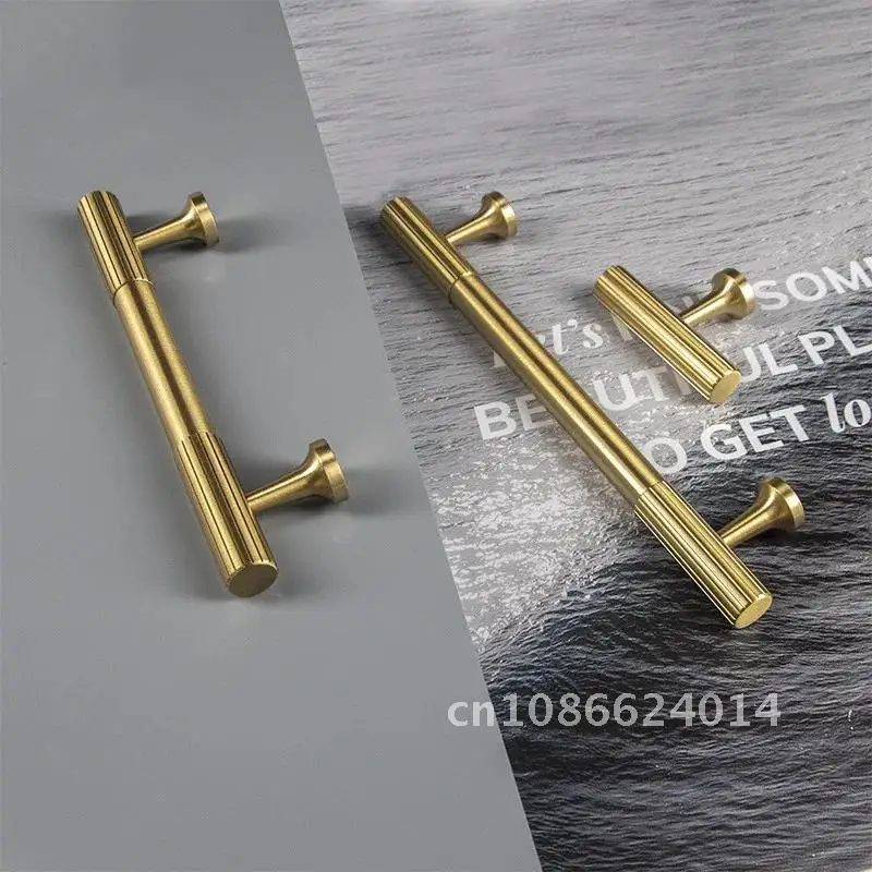 

Gold Drawer Knobs Brass Furniture Cabinet Wardrobe Handles Home Door Closet Cabinet Pulls