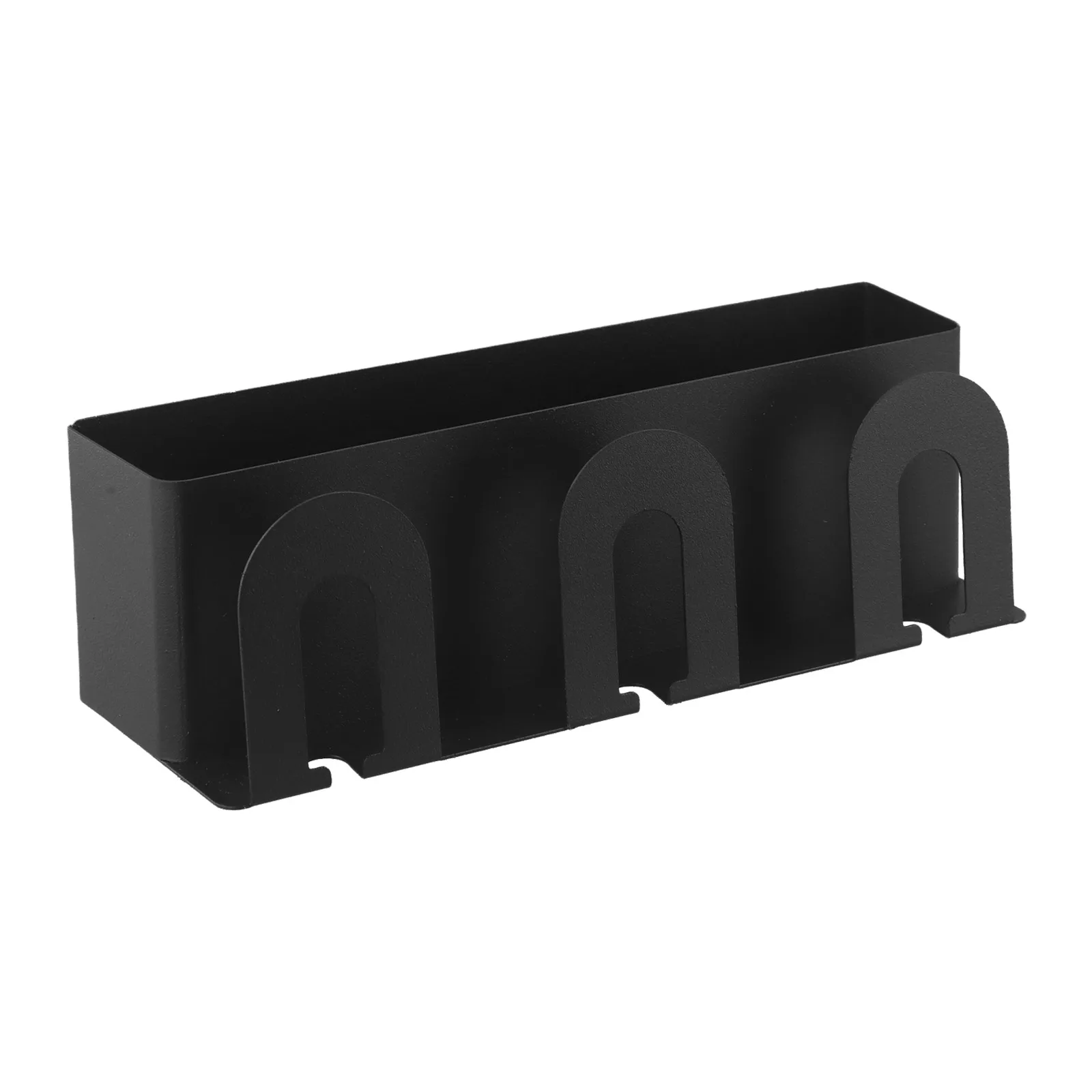 Metal Wall Mounted Toothbrush Holder Cup Hook Storage Tray Bathroom Organizer For Organize Toothbrushes Toothpaste Combs Razo