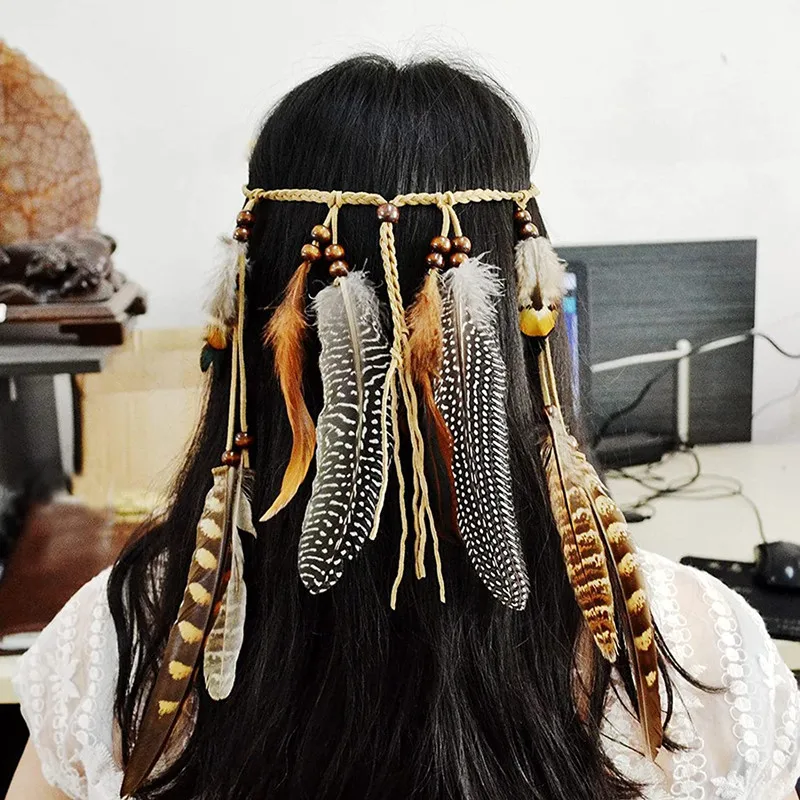 10 قطعة الجناح رصدت غينيا الطيور الدراج الدجاج الهندي الريش غطاء الرأس أعمدة لتقوم بها بنفسك اكسسوارات الشعر زينة الحرف الزفاف