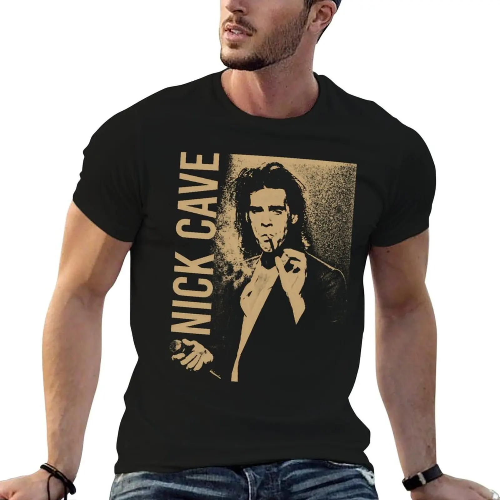

Nick Cave And The Bad Seeds Signature Music Band T-Shirt t shirts for man graphic vintage man t shirts for men casual T-Shirt