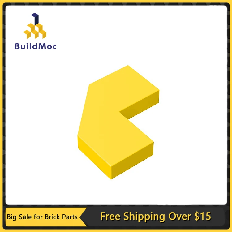 MOC Compatible Assemble Particle 27263 54578 Tile Modified Facet 2 x 2 Corner with Cut Corner Building Block Parts DIY Brick Toy