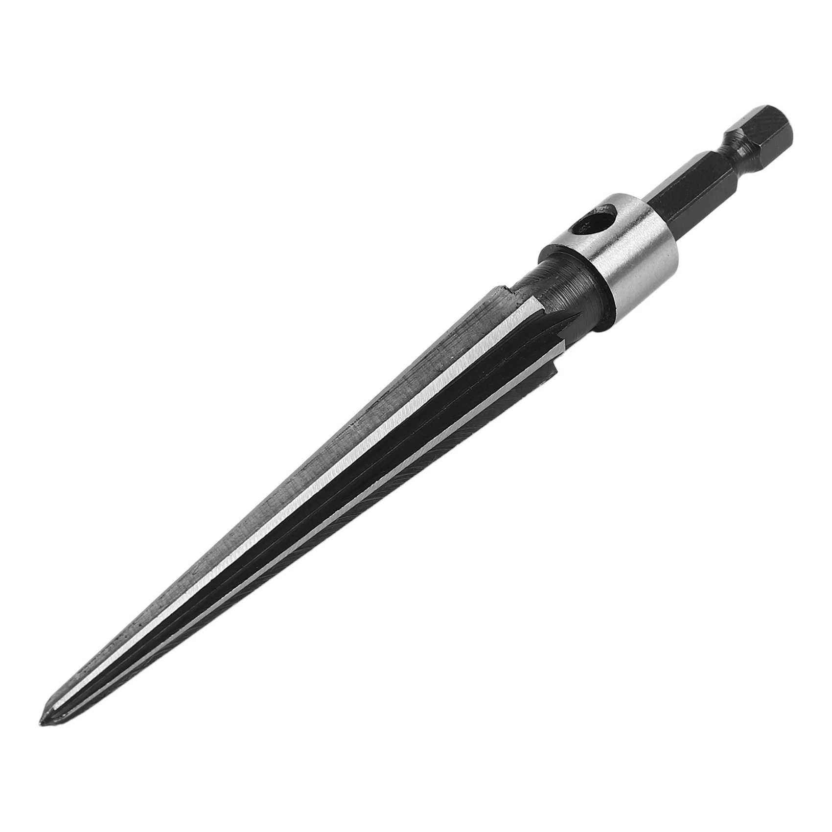 Taper Reamer 3-13mm Hex Shank Reamer Fluted Hand Held Steel Bridge Pin Hole Chamfer Woodworking Cutting Tool Core Drill Bit