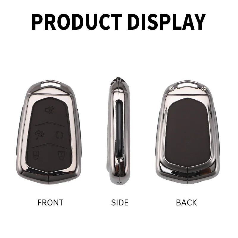 لكاديلاك XT6 XT5 CT6 CT5 XT4 الرجال المرأة حقيبة مشبك مفتاح السيارة القشرة غطاء مفتاح السيارة حامي قذيفة فوب اكسسوارات