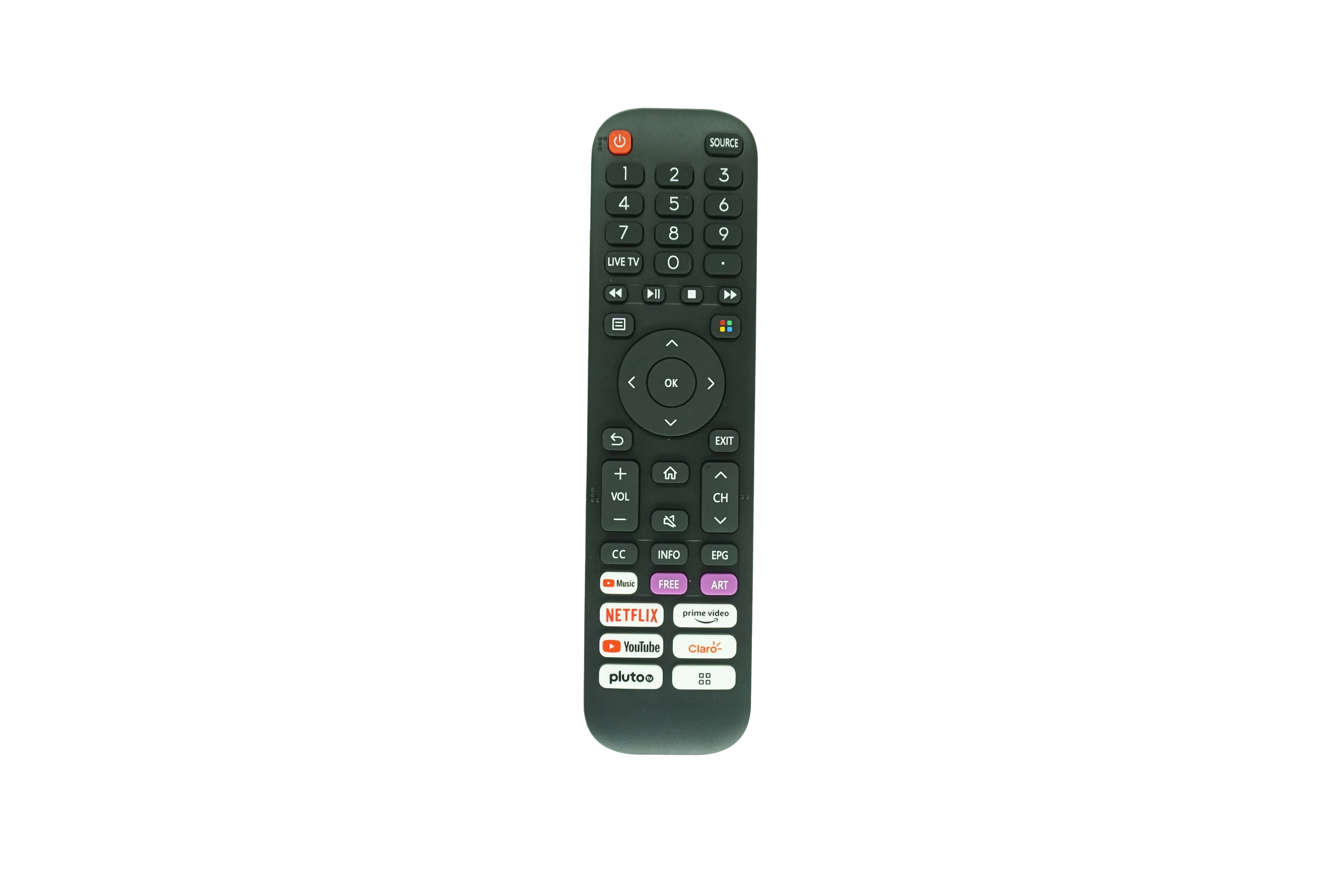 Remote Control Compatible For Dewant 65UHD202 55UHD202 50UHD202 43UHD202 & Noblex DK75X7500 DK65X7500 Smart Android LED HDTV TV