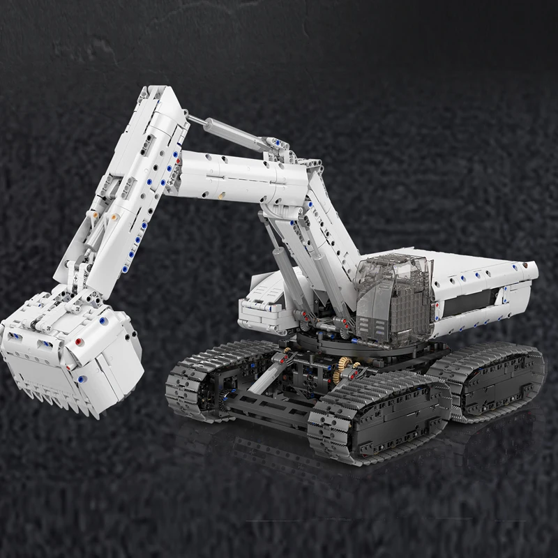 Mold King 17079 Technische Auto Speelgoed De RC Sci-Fi Graafmachine Bouwsteen Enginerring Truck Baksteen Set Kinderen Kerstcadeau
