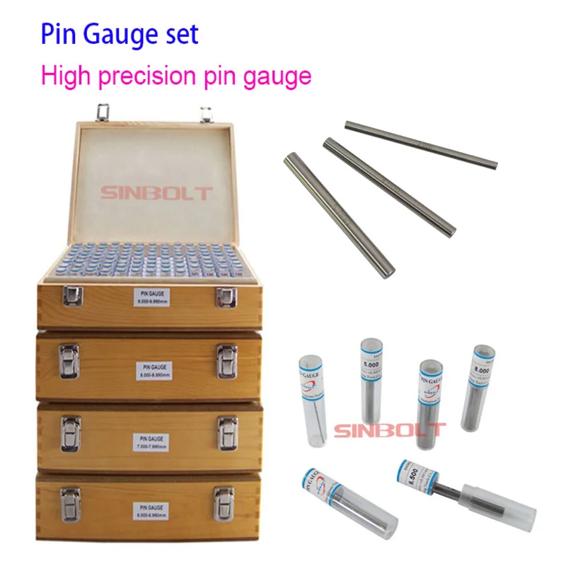 Conjunto de Bitola de Aço 100 mm 200 — 300 — 4005006990 Mm91 Pcs 100 Pcs Entrega Rápida