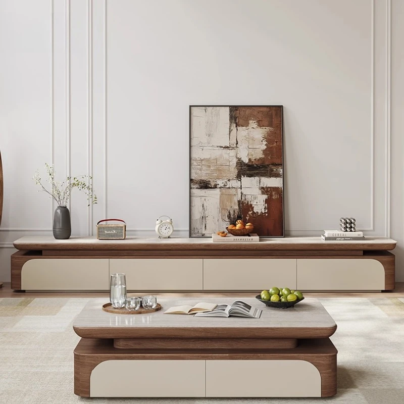 

Retro Monitor Tv Stands White Nordic Aesthetic Wood Designer Tv Stands Storage Center Entertainment Archivadores Home Furniture