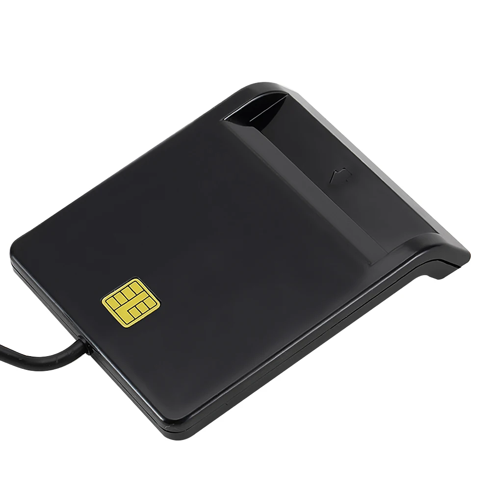 Portable USB 2.0 Smart Card Reader DNIE ATM CAC IC ID Bank Card SIM Card Cloner Connector for Windows Linux
