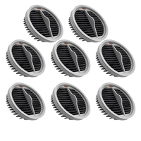 B26B 8 PCS HEPA Filter Washable for Xiaomi Roidmi X20 / X30 / X30 / S2 / F8 Storm Pro Wireless Vacuum Cleaner
