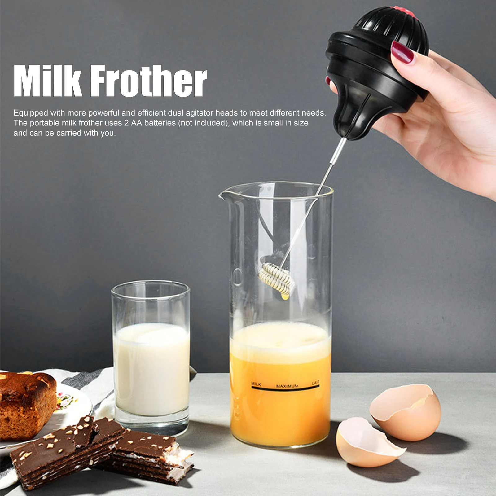 Milk Frother Automatic Coffee Foam Maker Electric Milk Foaming Machine Tool for Home Use