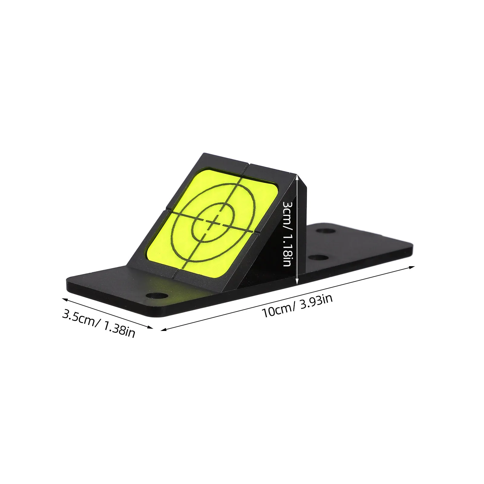 منشور بلاستيكي صغير عاكس 45 درجة هدف مسح لمحطة المجموع بمناسبة نقطة عاكس المنشور قياس دقيق