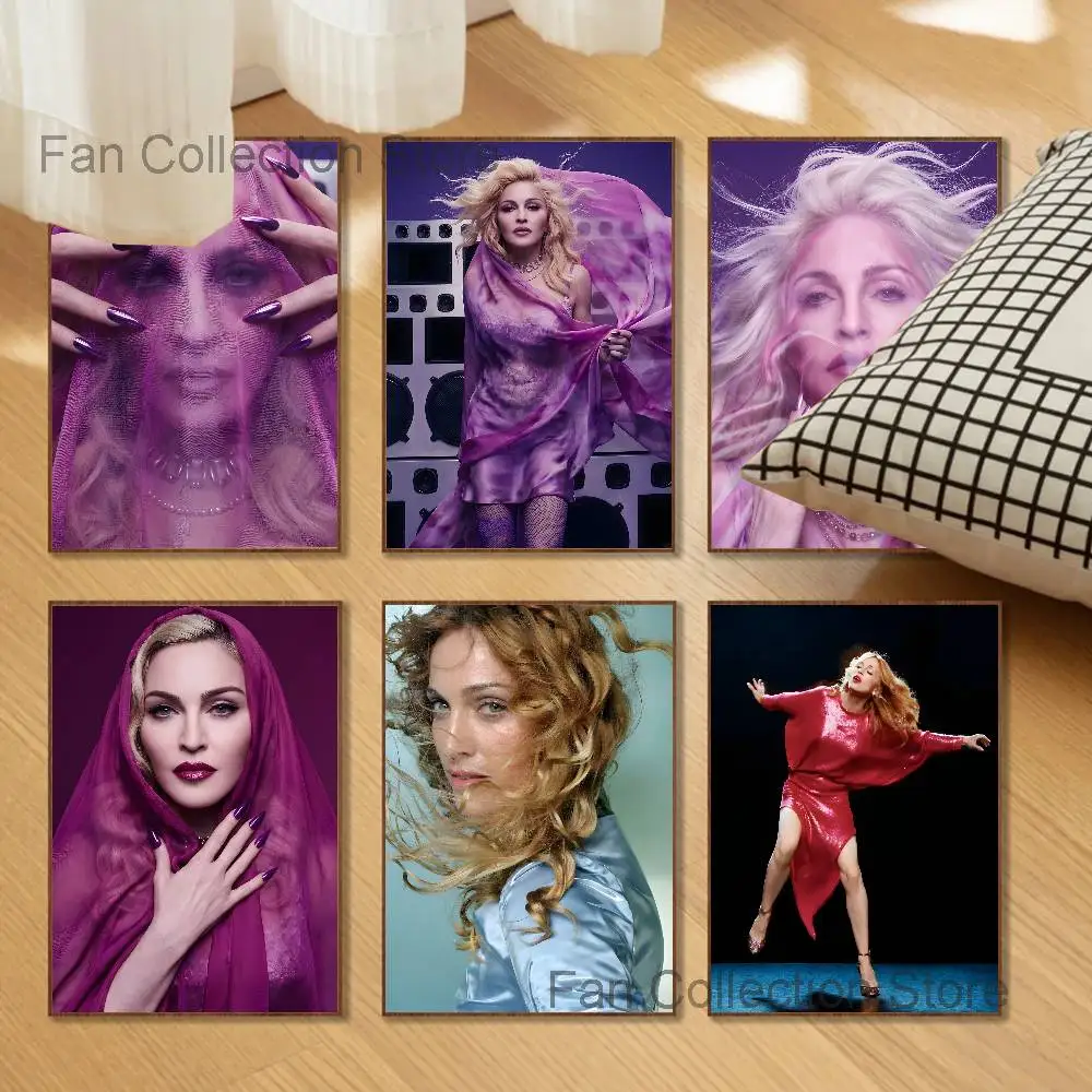 Confessions M-MadonnaS Singer Poster Prints Wall Art Picture Painting Gift Living Room Restaurant Bar Large Dec Sticker