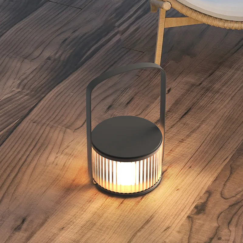 &*Q Outdoor Charging Portable Ambient Light Solar Lawn Villa Garden Light Waterproof Garden Decoration