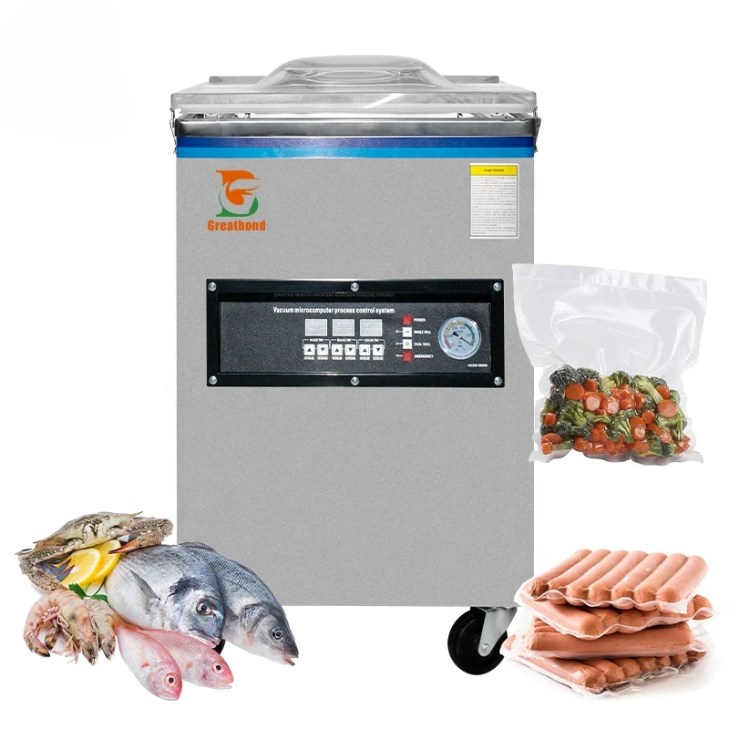 Wholesale Low Price Commercial Single Chamber Food Wet Dry Industrial Sealing Food Meat Sealer Vacuum Packaging Machine