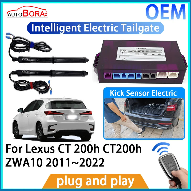 

ZhuCamX Intelligent Electric Tailgate Automatic Lifting Kit Remote Control Opener Trunk for Lexus CT 200hCT200h ZWA10 2011~2022