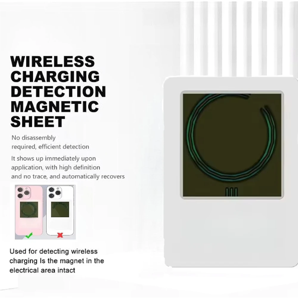 

Wireless Charging Magnetic Ring Detection Plate for Mobile Phone Wireless Charging Non-Disassembly Testing Tool