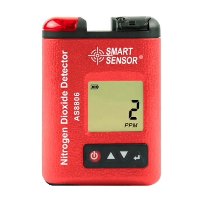 

Smart Sensor AS8806 Mini Portable Clip-on Digital Nitrogen Dioxide Detector NO2 Gas Concentration Analyzer for industry