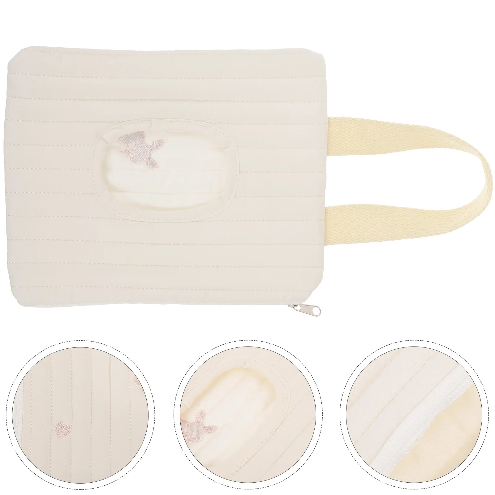 

Wet Tissue Dispenser Bunny Design Reusable Portable Wipe Carrying Bag Travel Wet Wipe Box Baby Wipes Holder Tissue Pouch