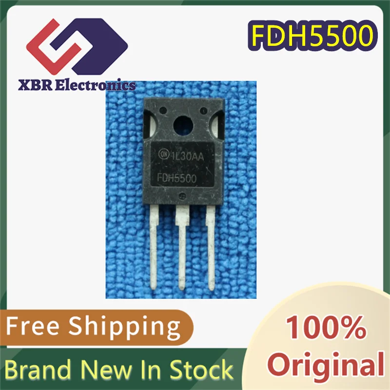 

(5/50 pieces) FDH5500 TO-247 80A/110V 75A/55V New original high current inverter high power tube Brand new Free shipping