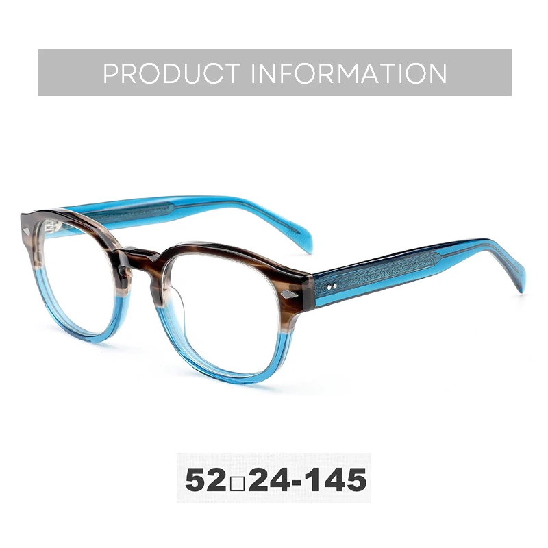 BLUEMOKY Fashion Square Prescription Glasses for Woman Stylish Acetate Photochromic Optical Eyeglasses Progressive Eyewear
