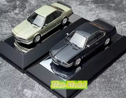 AutoArt 1/43 For BMW 635 CSi Alloy Diecast Car Model Toys Boys Birthday Gifts Hobby Display Collection Ornaments Champagne/Black