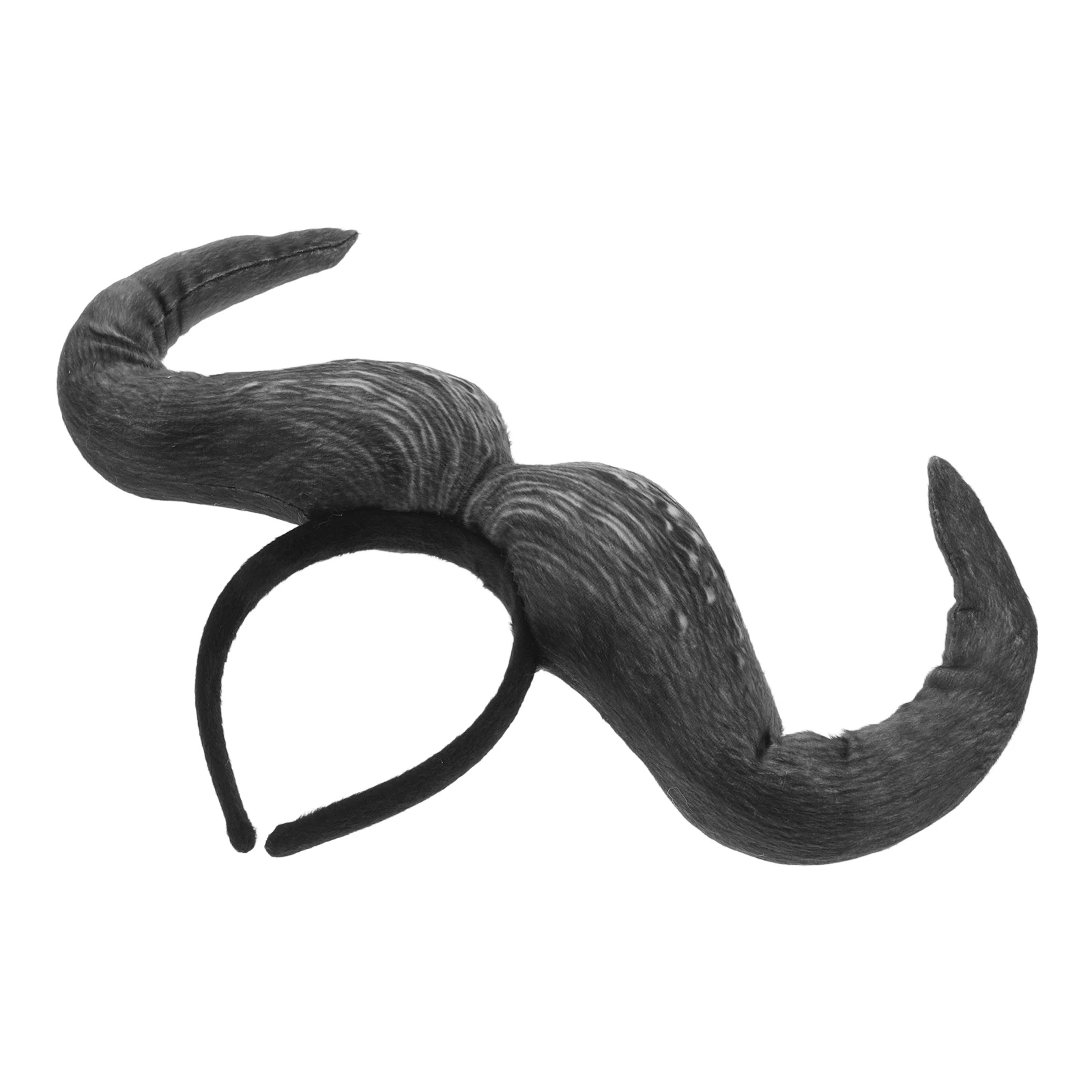 

Horn Hairband Unique Design Comfortable Material Adjustable Fit Halloween Cosplay Party Decorations Ox Ears Headwear Women Evil