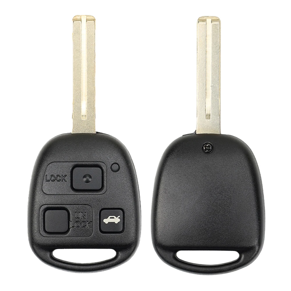 Liberty 50171 pour Toyota Prado 120 RAV4 Kluger Previa FJ Cruiser Land Cruiser 100 clé à distance 433MHz 4D67/4C puce Fob 2/3 boutons