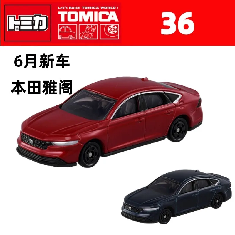 Takara Tomy Tomica Samochód nr 36 Honda Accord Chłopcy Zabawki 1/66 Odlewane Stopem Pojazdy Model Prezent Urodzinowy
