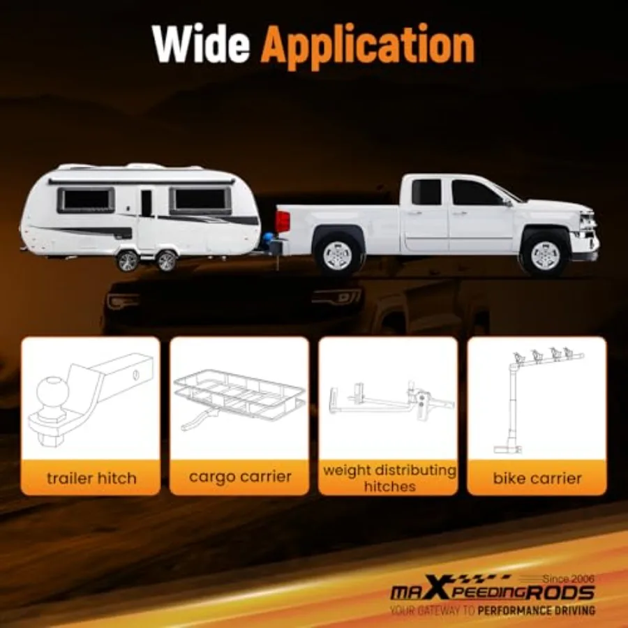 Hitch Trailer Kelas 3 Belakang dengan Receiver 2 Inci untuk BMW X3 2011-2024 X4 2019-2024 5000 LBS GTW