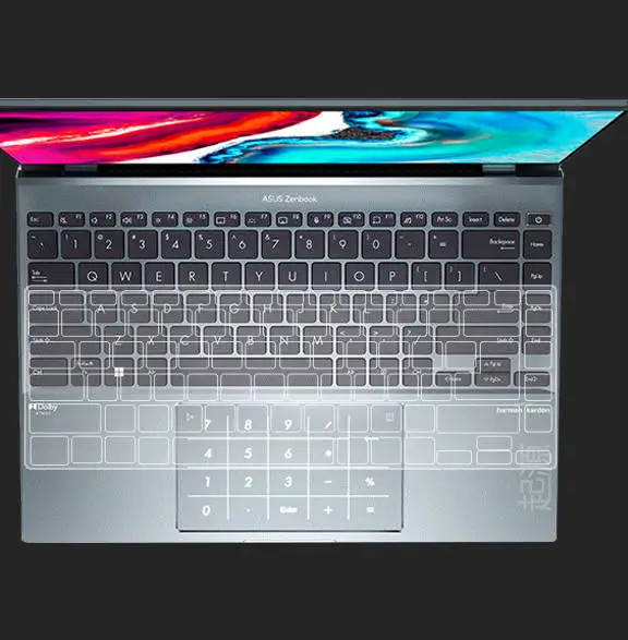TPU laptop Keyboard Cover Protector for ASUS Zenbook 14X OLED UX5401 UX5401EAJ UX5401E UX5401ZAS UX5401E (12th Gen Intel) 2022