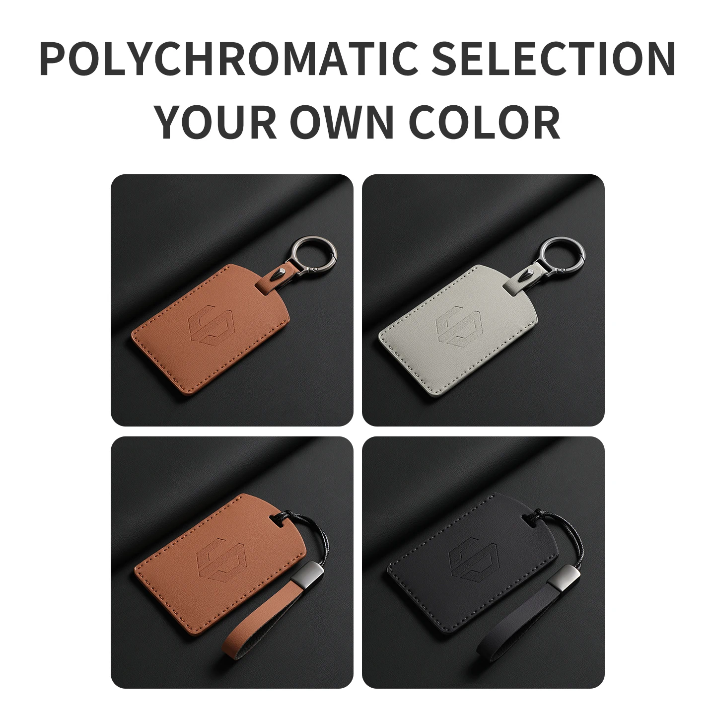 الأصلي سيارة اللون الجلود مفتاح القضية غطاء ل LEAPMOTOR B01 C11 C16 C10 سيارة الذكية المفاتيح حامي قذيفة اكسسوارات الديكور #5