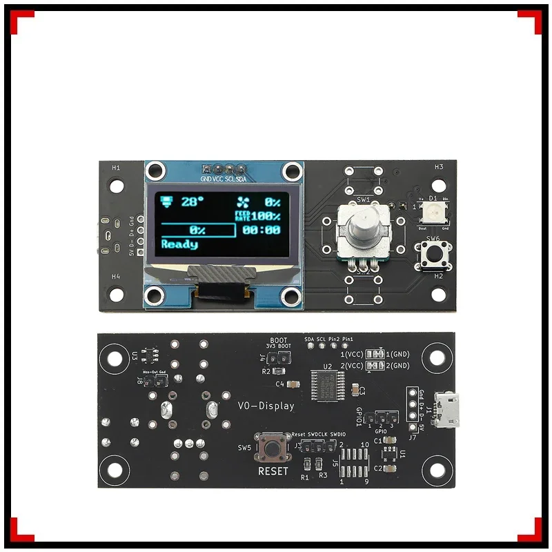 

3D Printer Accessories Voron V0&V0.1/2 OLED Display Raspberry Pi 3 B+