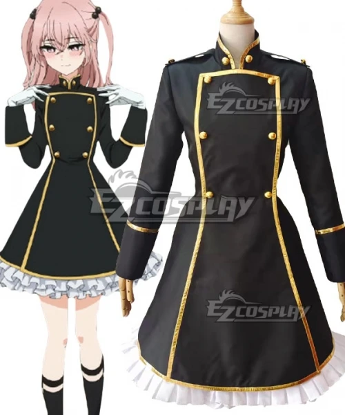 My Dress-Up Darling Sajuna Inui Juju Girls Black Dress Suit Party Adult Halloween Christmas Women Skirt Set Cosplay Costume E001