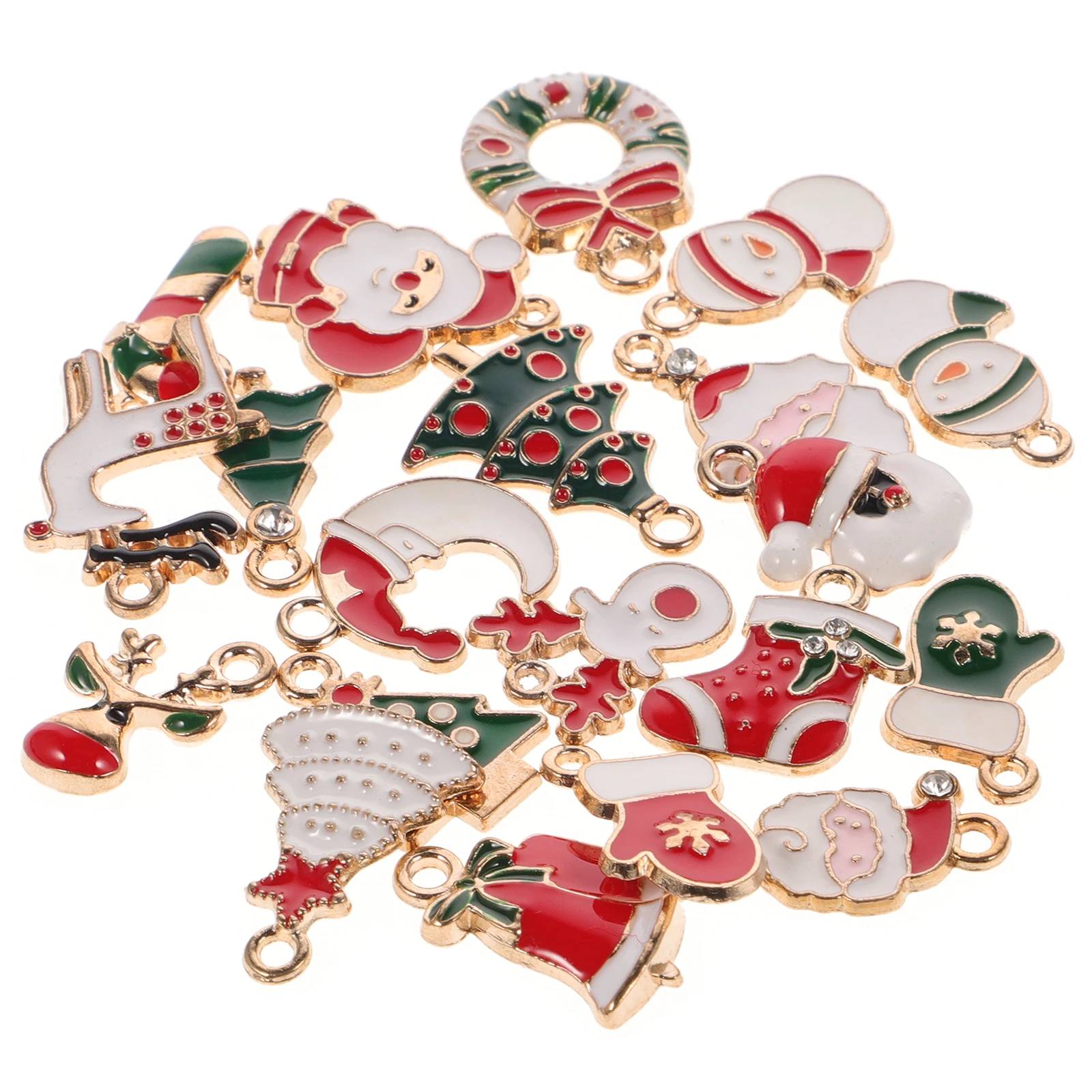 

Christmas Ornaments Accessories Decor Beads for Jewellery Making Jewelry Charms