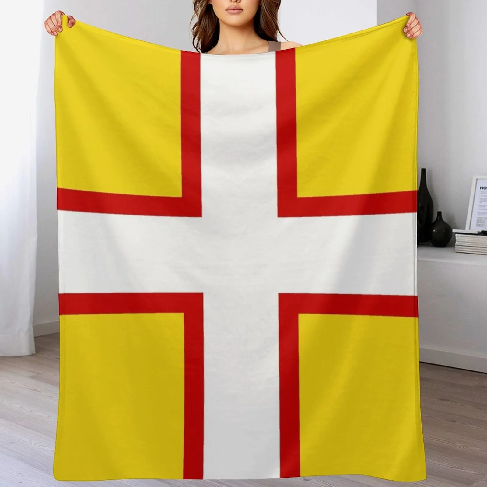 FLAG OF DORSET ENGLAND Throw Blanket Winter beds Single Blankets