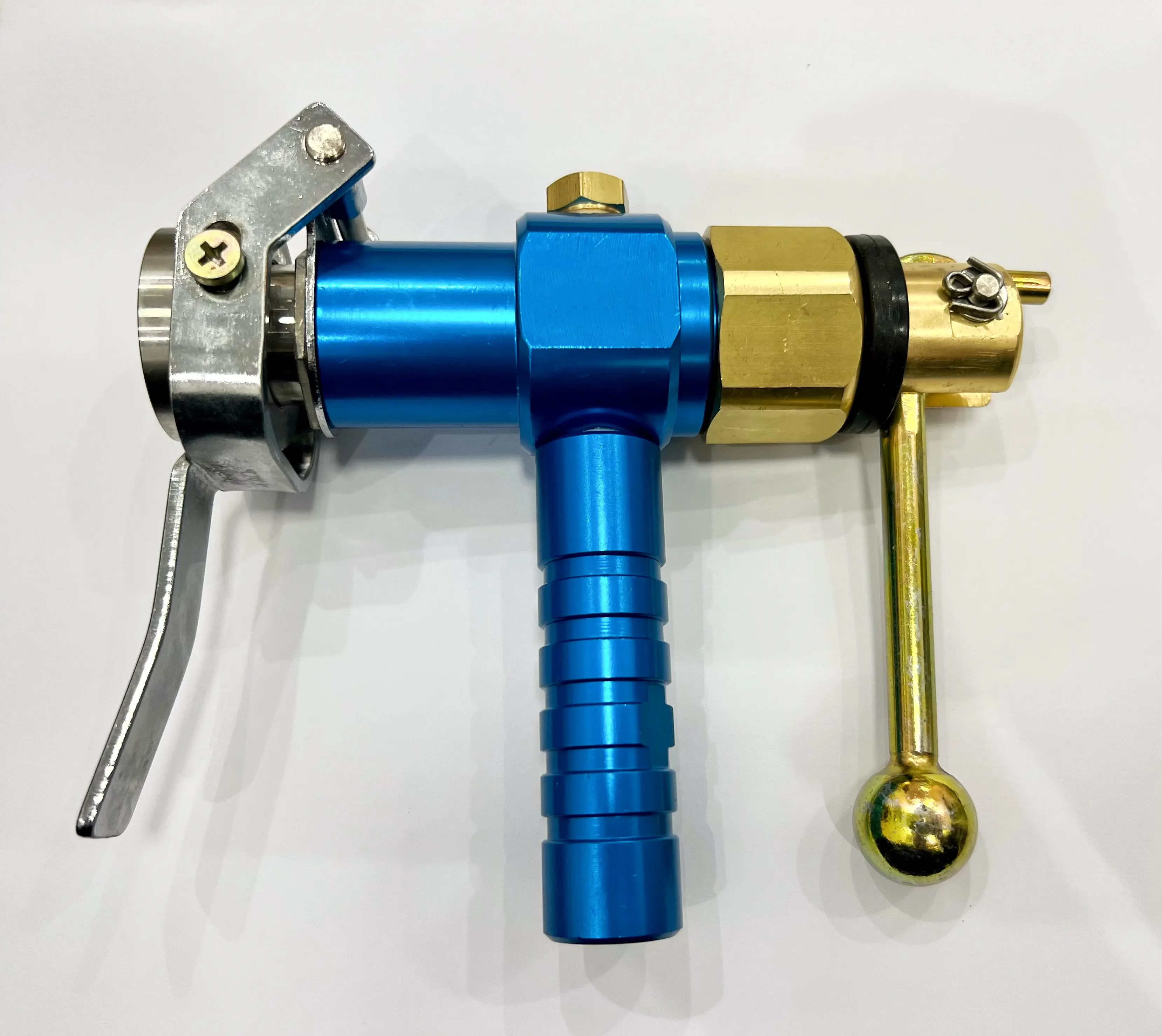 Wrench Type Pneumatic Refrigeration Industry Vacuum Filling Pressure Test Leak Detection Quick Connector