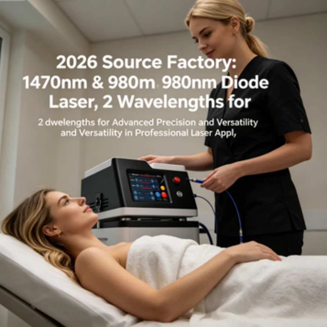 

2026 Source Factory: 1470nm & 980nm Diode Laser, 2 Wavelengths for Advanced Precision and Versatility in Professional Laser Appl