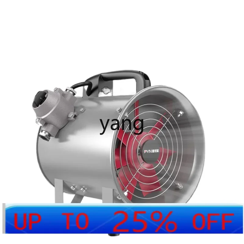 LTT explosion-proof portable axial fan 220v industrial fan tunnel marine blower