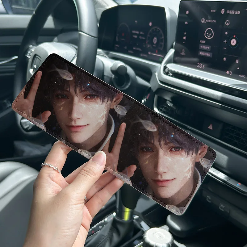Love and Deep Space Qi Yu Anime Driver's License Protection Cover Driver's License Bank Card Holder 2 Card Slot Accessories