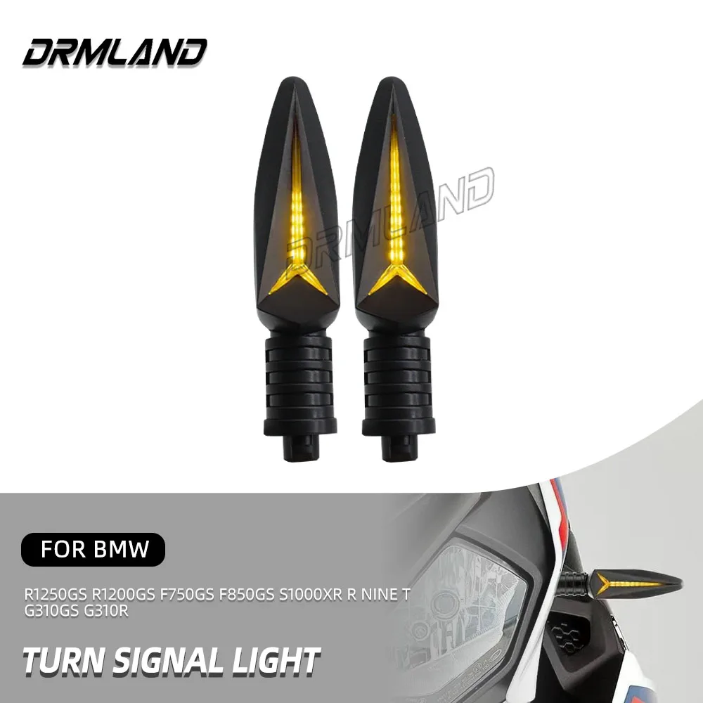 For BMW R1250GS R1200GS F750GS F850GS S1000XR R NINE T G310GS G310R Motorcycle Front Turn Signal Light Indicator Blinker Lamp